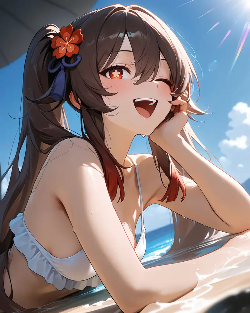ảnh đẹp Hu Tao hentai nude art