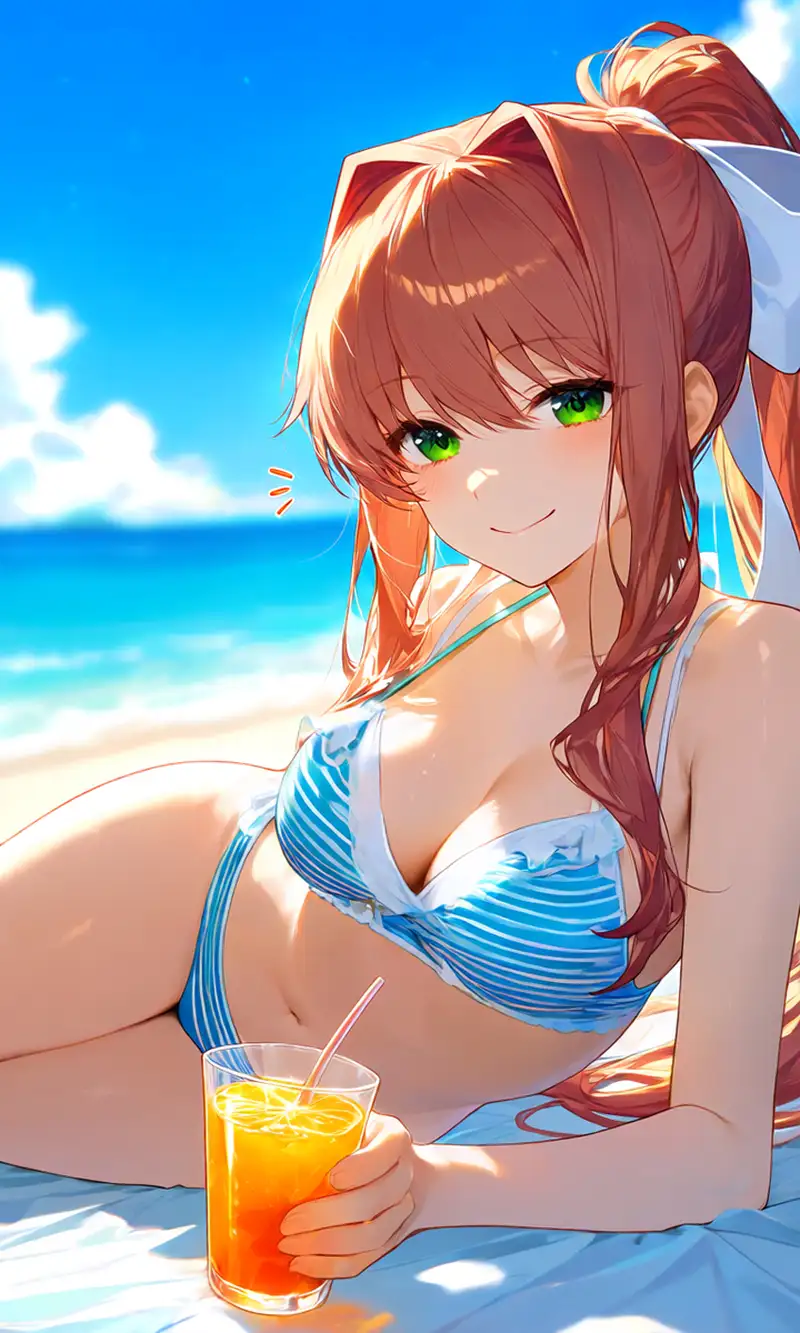 ảnh hentai Monika full sexy gợi cảm HD