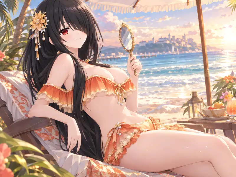 ảnh nóng Kurumi hentai khiêu khích