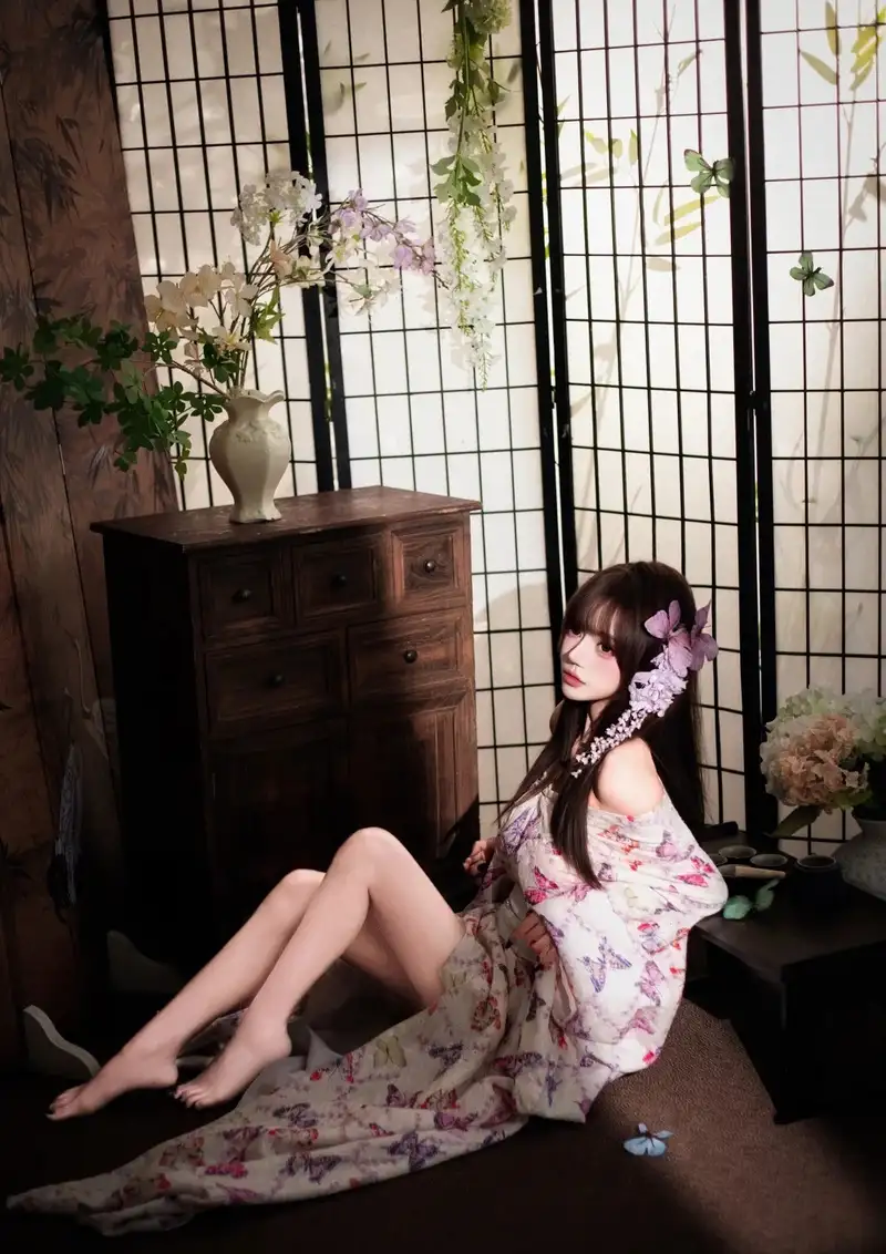 ảnh sex kimono Nhật Bản gái gợi cảm hóa trang