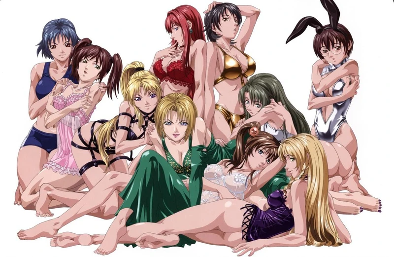 anime ảnh hentai harem đẹp lung linh 18