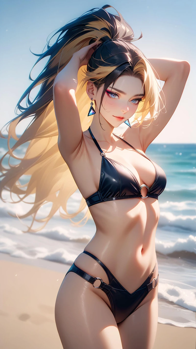 hentai Akali sexy ảnh body full