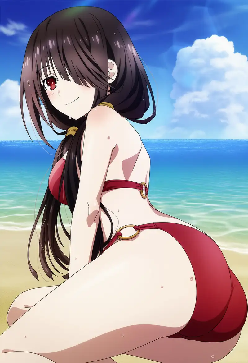 hentai Kurumi ảnh nóng gợi cảm
