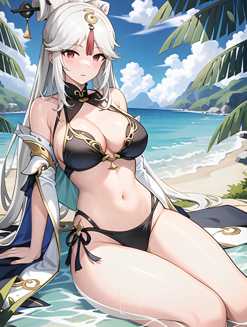 hentai Ningguang ảnh tư thế nóng bỏng