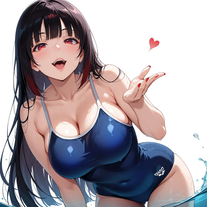 hentai Yumeko ảnh mái tóc dài mượt
