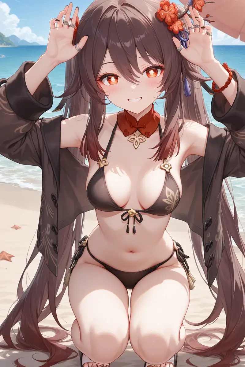 hentai ảnh Hu Tao đẹp nóng
