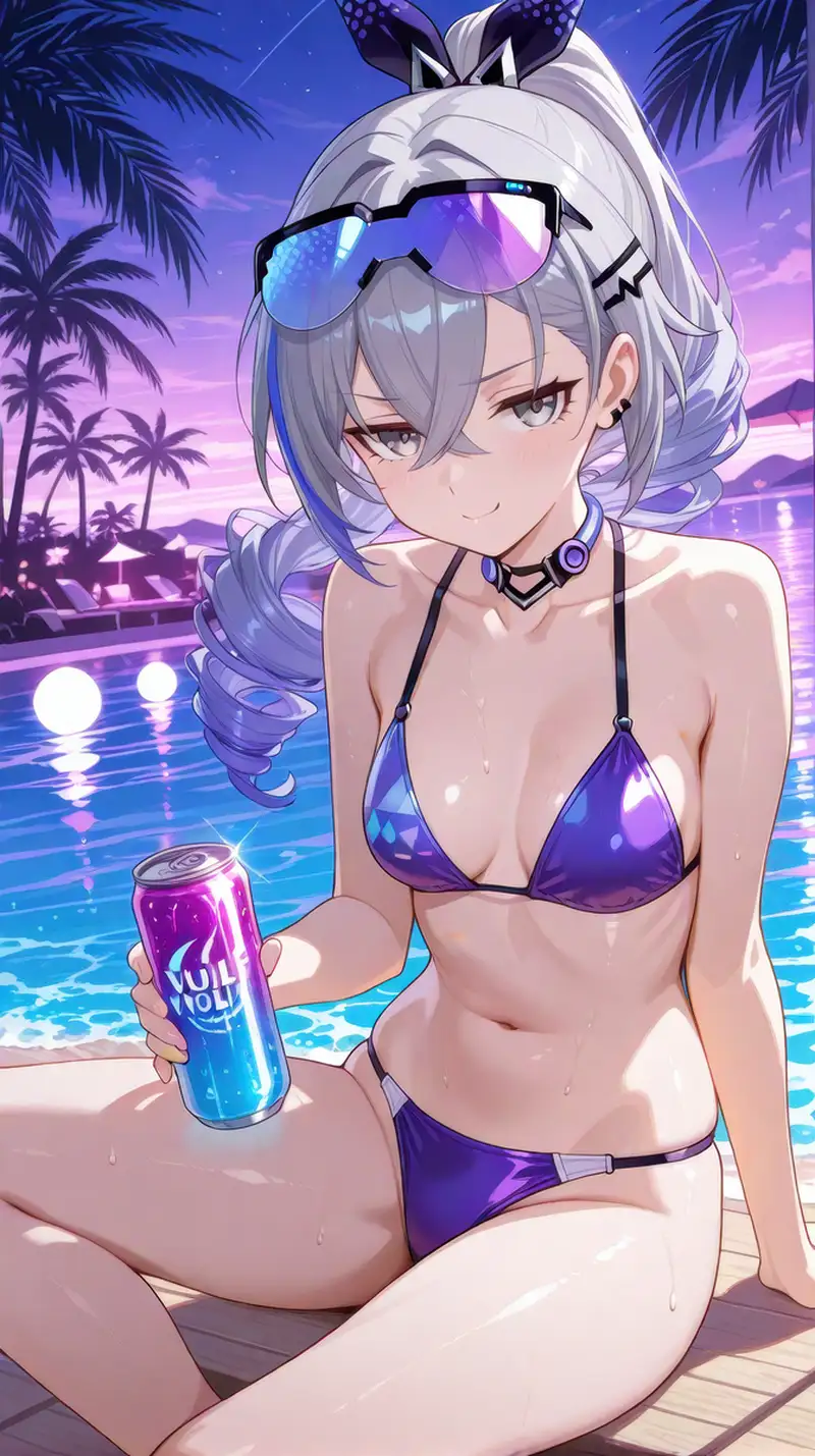 hentai ảnh Silver Wolf nóng bỏng gợi cảm