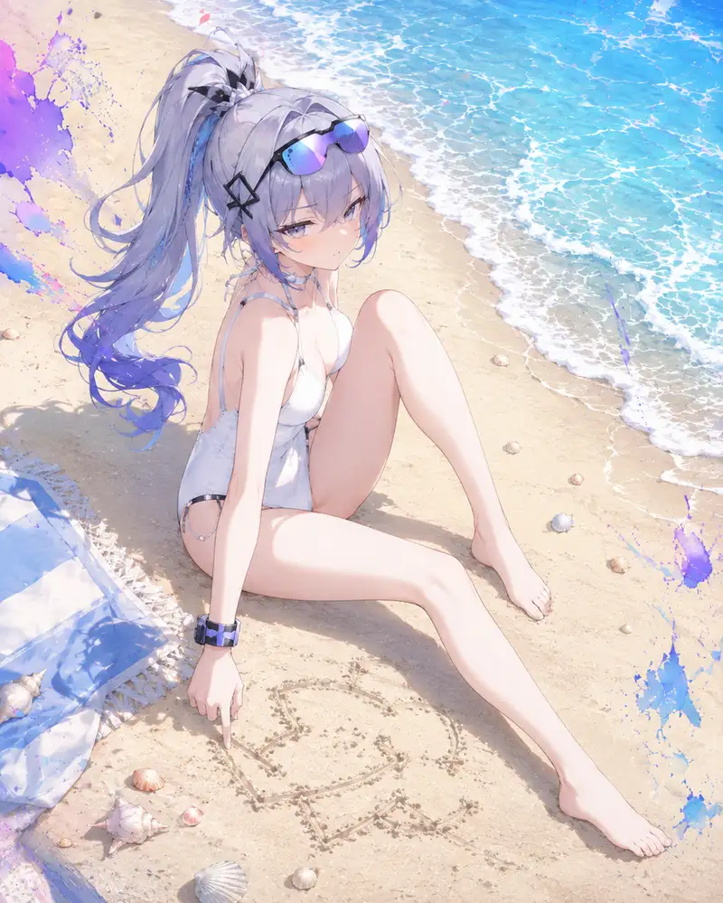 hentai ảnh Silver Wolf xinh đẹp khiêu gợi