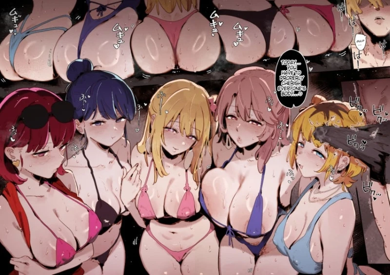 hentai anime ảnh harem gợi cảm không che
