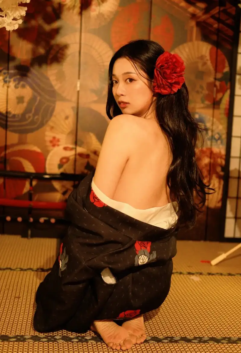 hóa trang kimono sex ảnh gái xinh đẹp Nhật