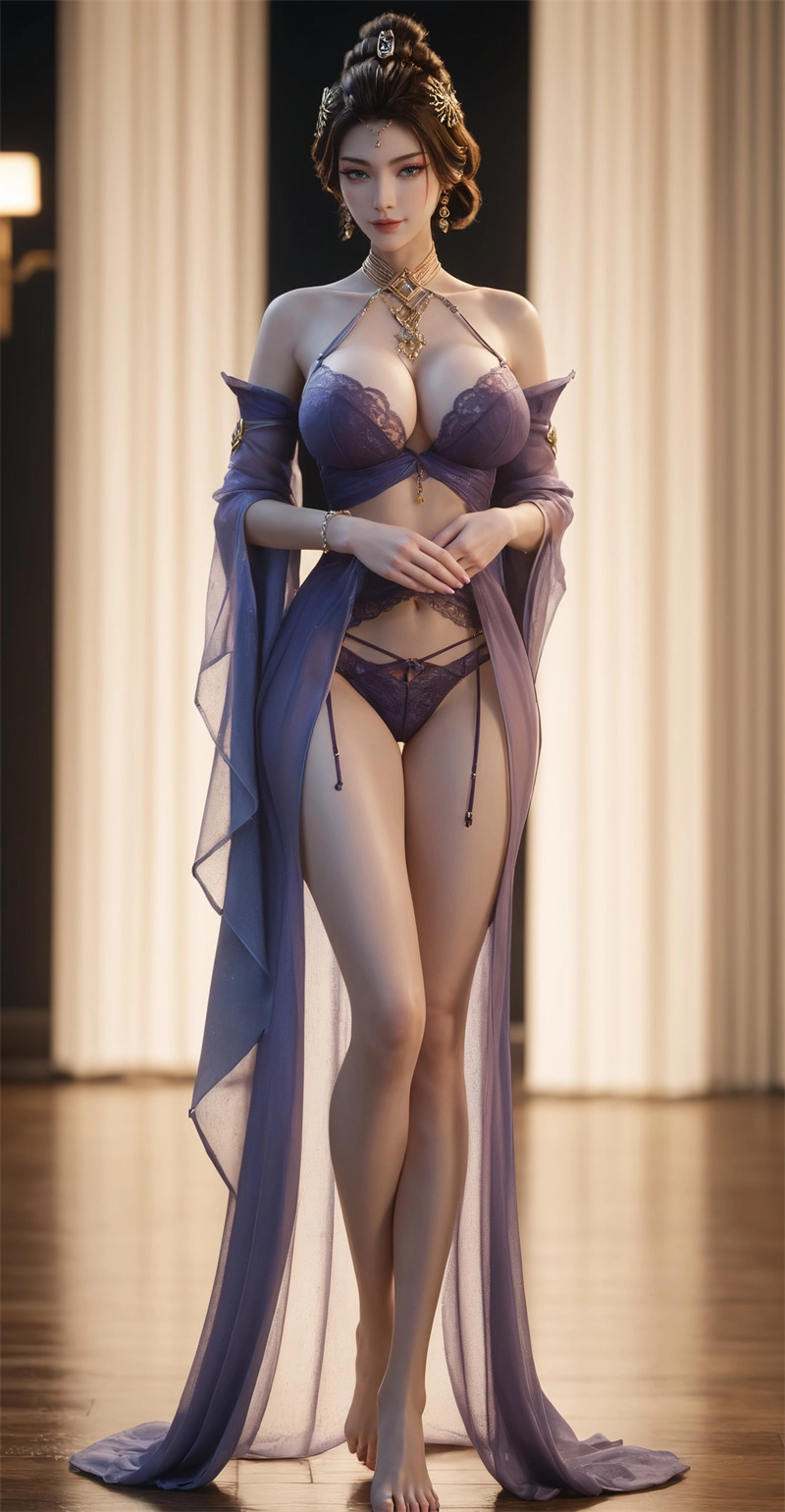 sex 3D Phạm Tĩnh Mai vú to mông cong