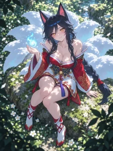 Ahri bikini ngực to hút hồn