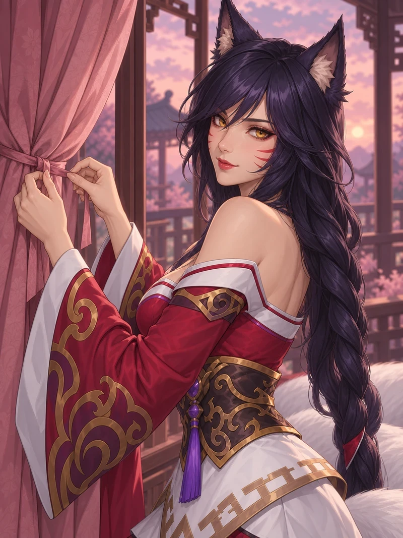 Ahri khỏa thân dâm dục full HD