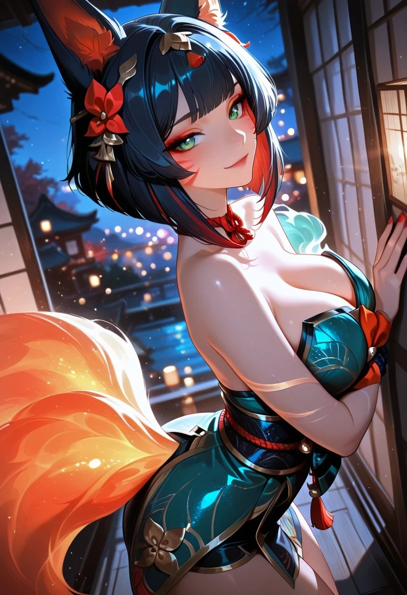 Ahri lột đồ sexy không che