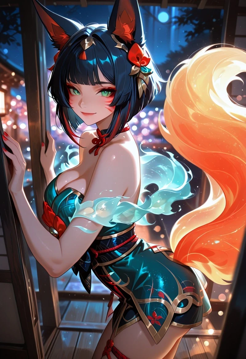 Ahri nude gợi cảm siêu phẩm 2K