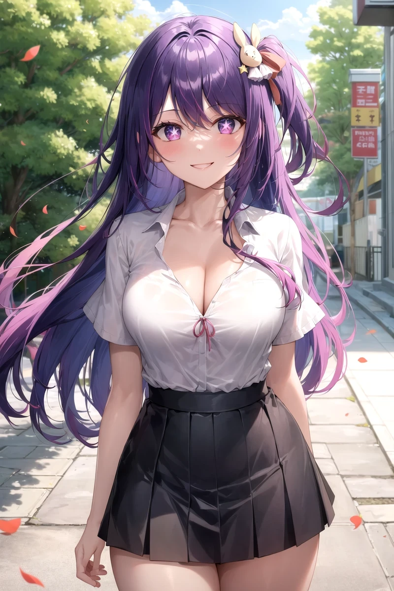 Ai Hoshino sexy với vòng 3 quyến rũ