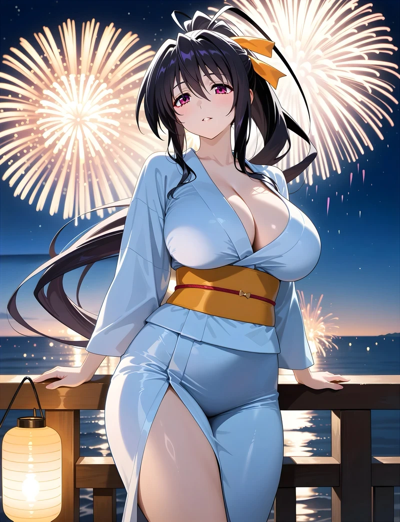 Akeno nude dâm dục lột đồ show hàng cực phẩm