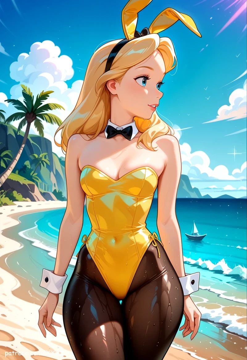 Alice hentai lộ hàng không che gợi cảm full HD