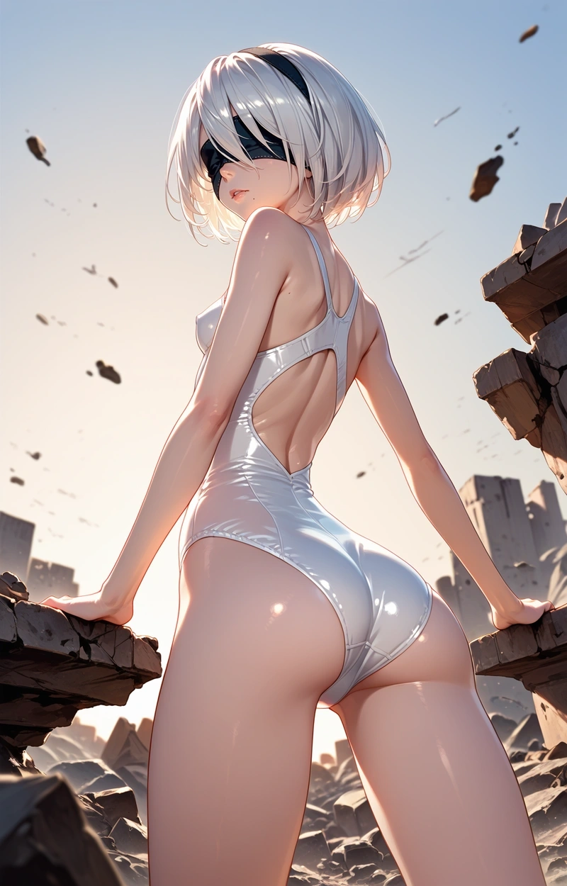 Ảnh 2B hentai mông nở nang quyến rũ