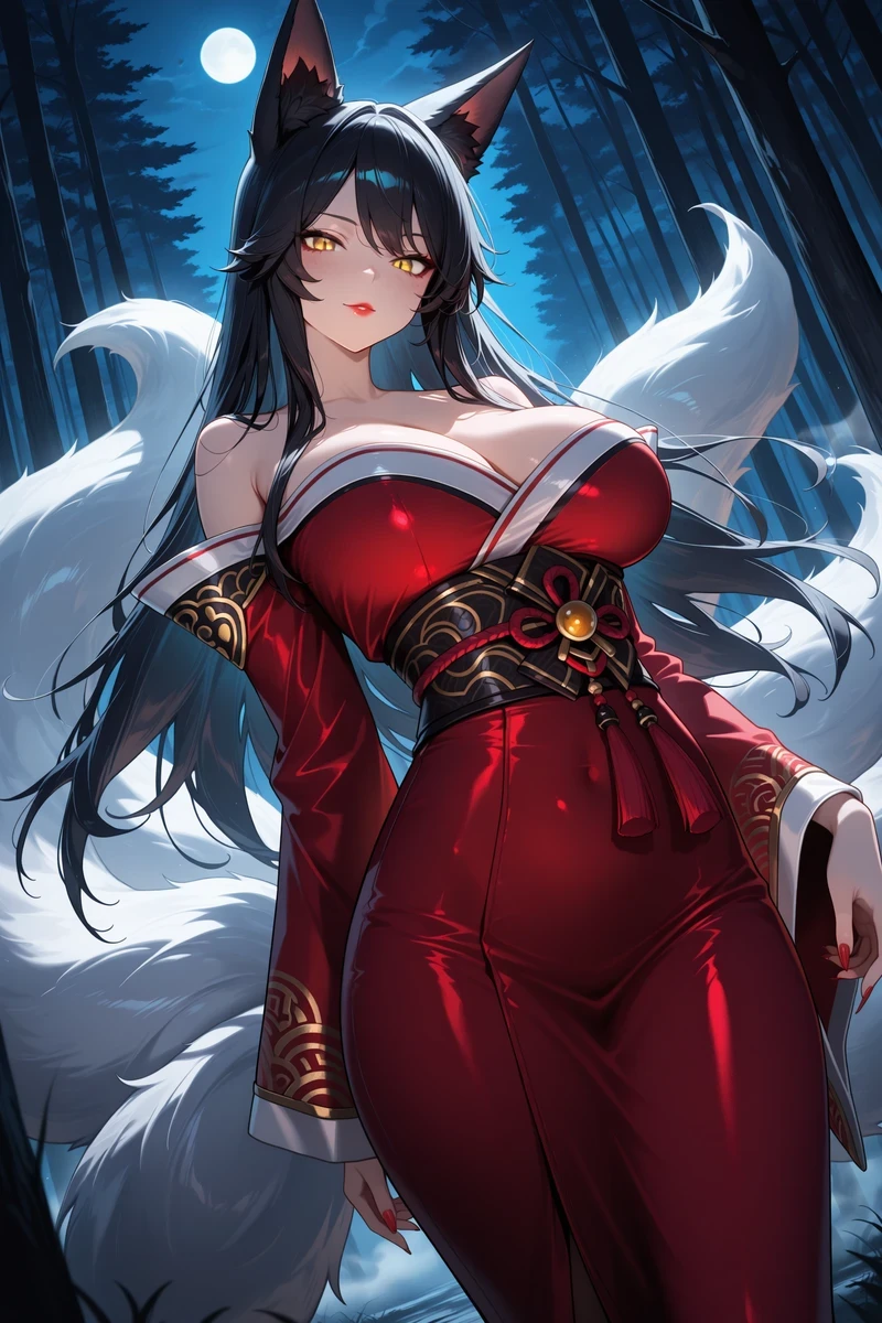 Ảnh Ahri hentai khỏa thân full HD