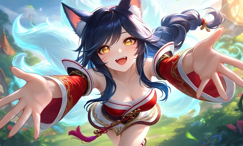 Ảnh Ahri hentai nude dâm đãng 4K