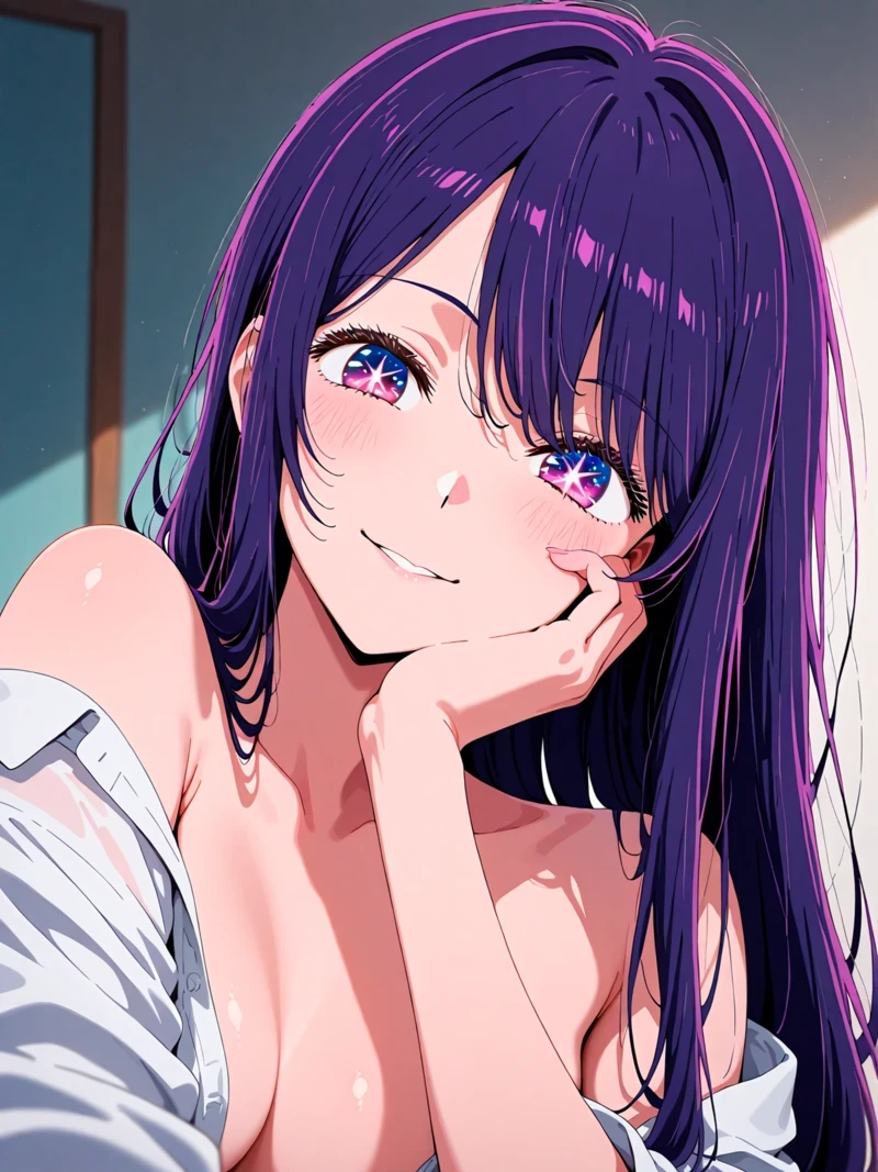 Ảnh Ai Hoshino cởi đồ lộ vú to