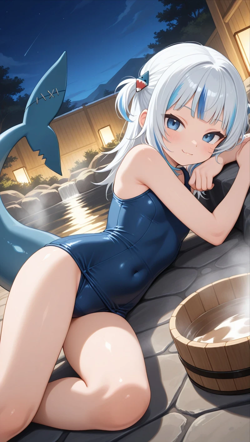 Ảnh Gawr Gura hentai lộ hàng quyến rũ