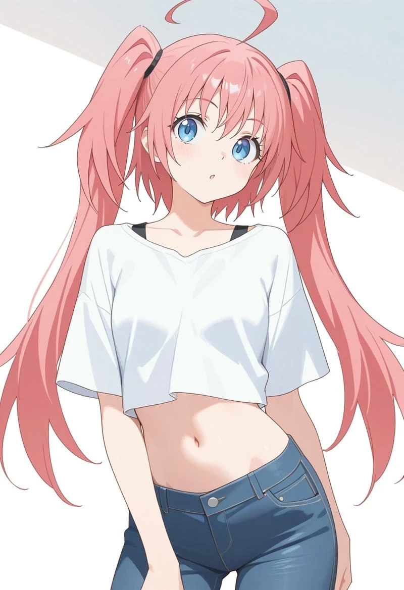 Ảnh Milim hentai nổi bật dáng vẻ gợi cảm mê hoặc
