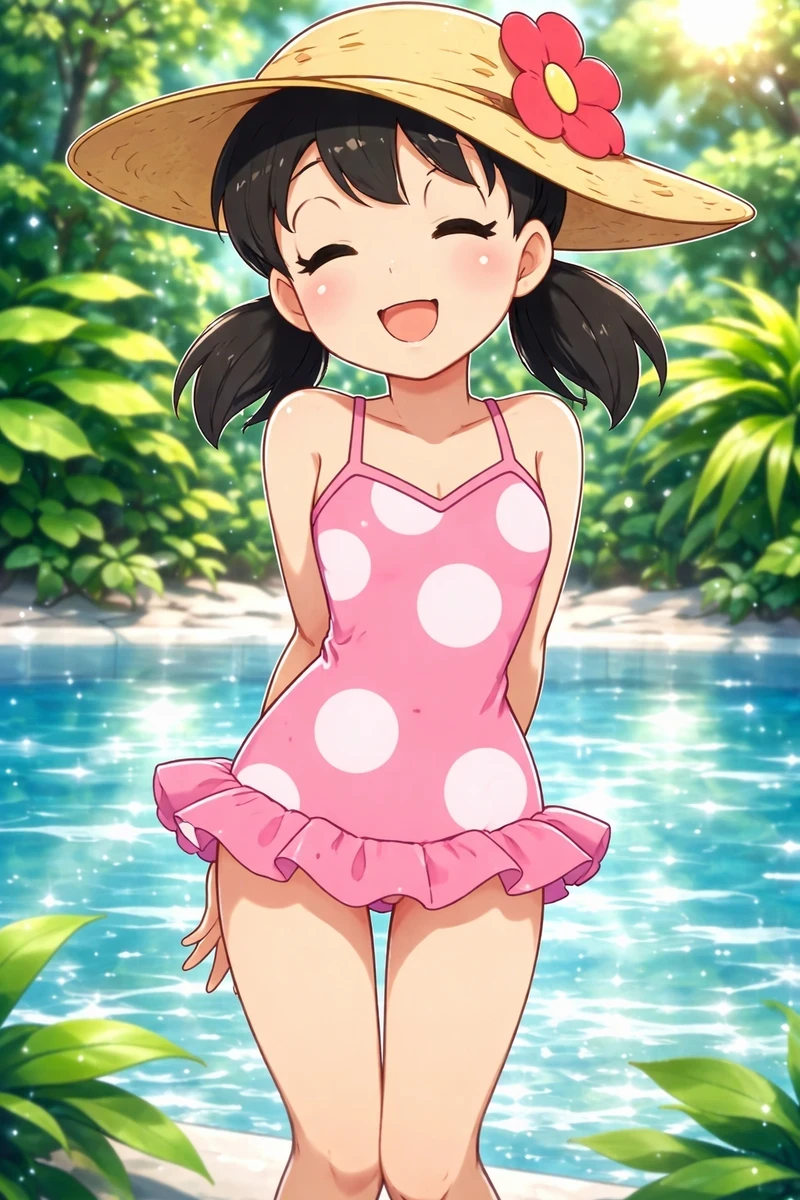 Ảnh Shizuka hentai lộ hàng vòng 1 nóng bỏng