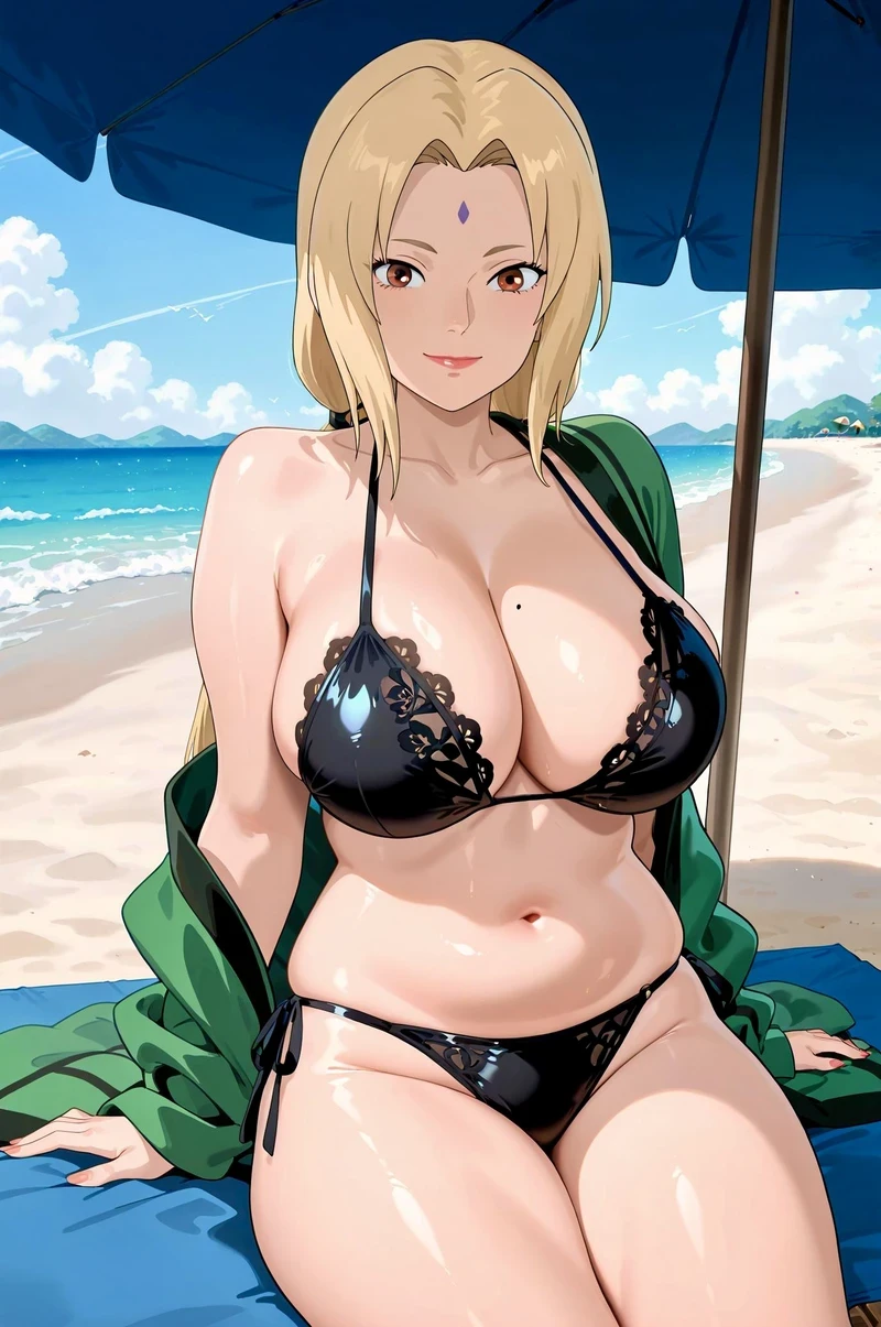 Ảnh Tsunade hentai vòng ba sexy cuốn hút 2K
