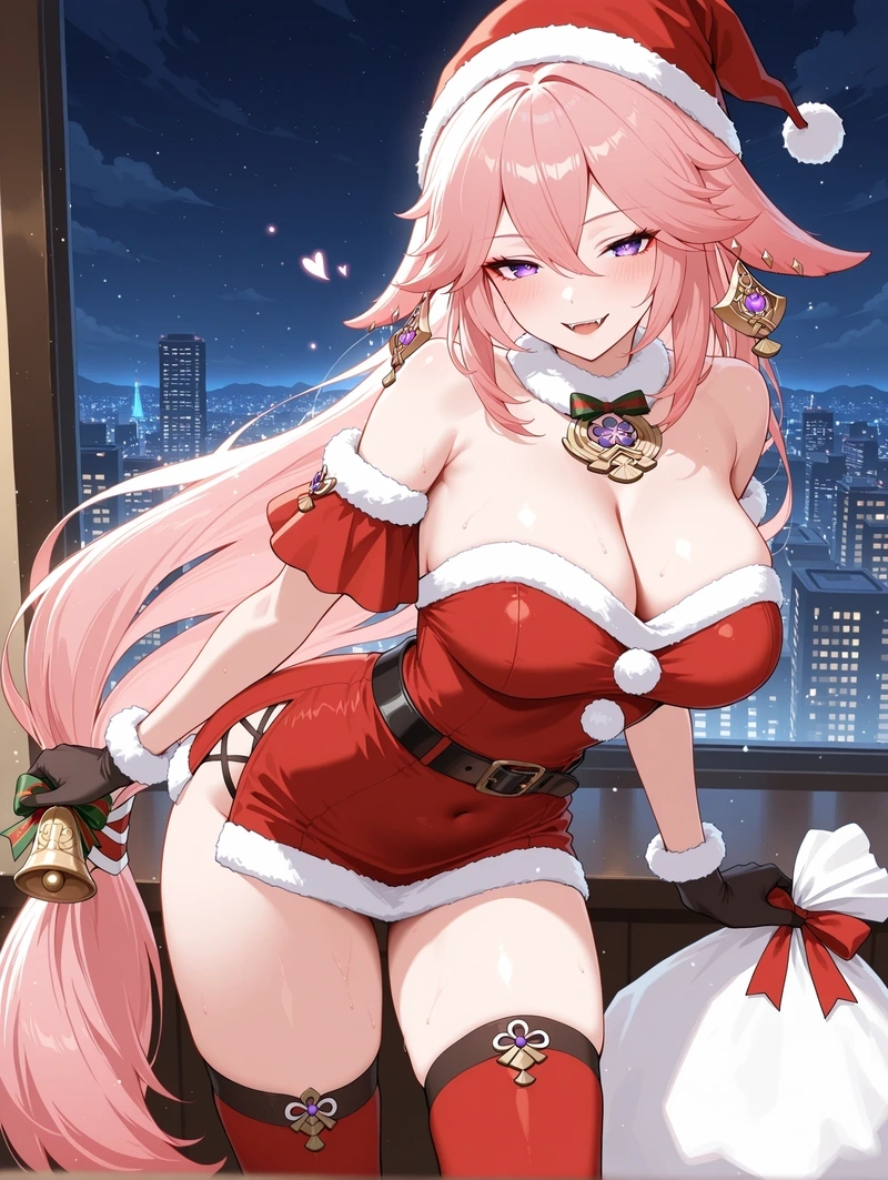 Ảnh Yae Miko hentai mông tròn quyến rũ