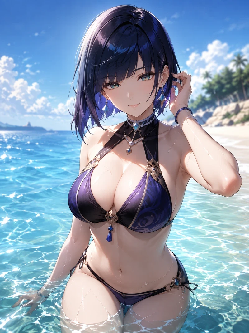 Ảnh Yelan hentai vòng một khủng