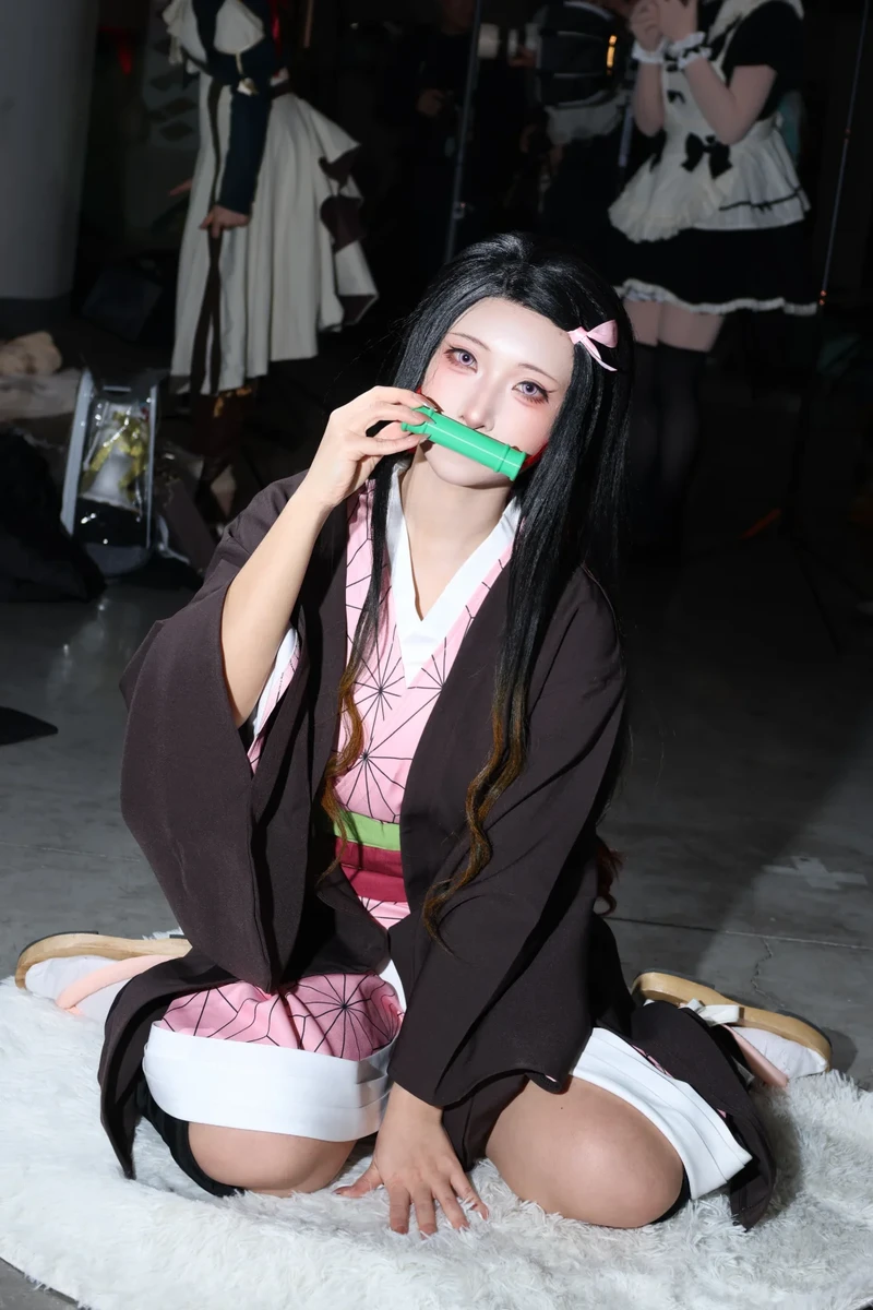Ảnh cosplay Nezuko kiều diễm quyến rũ