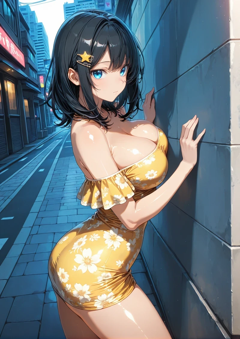 Ảnh gái anime mặc váy ngắn phong cách dễ thương cuốn hút