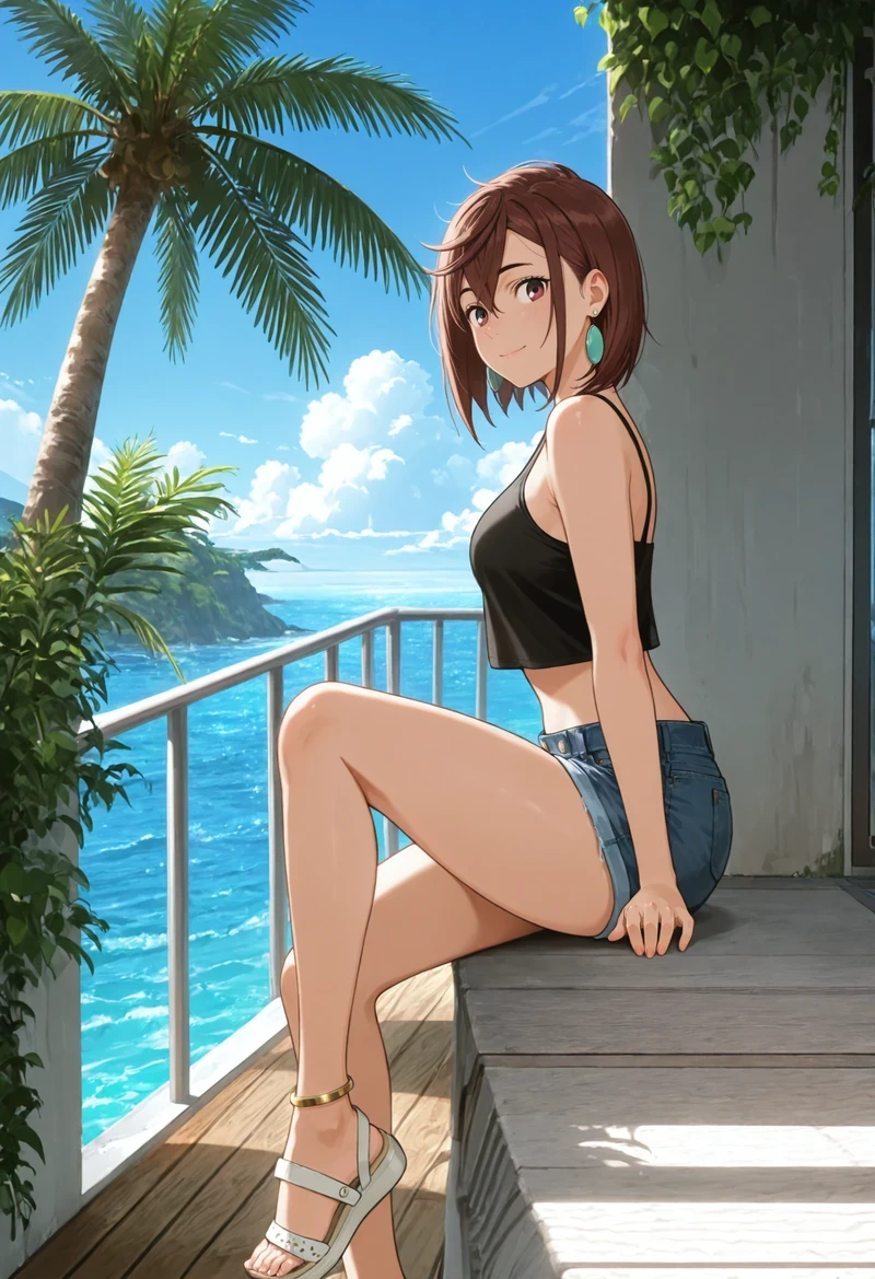 Ảnh hentai Dandadan lột đồ khoe mông 2K