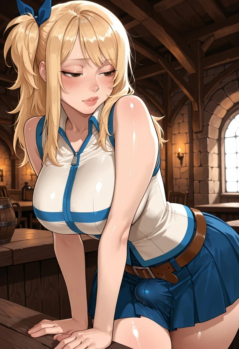 Ảnh hentai Fairy Tail với ngực to không che cực phẩm