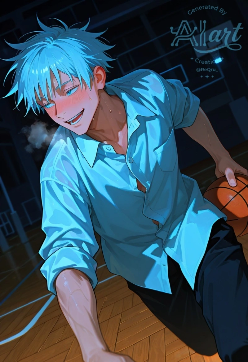 Ảnh hentai Gojo gợi cảm làm avatar