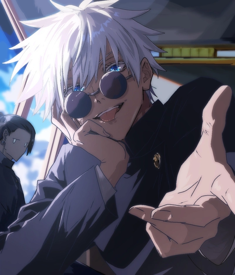 Ảnh hentai Gojo show hàng dâm đãng