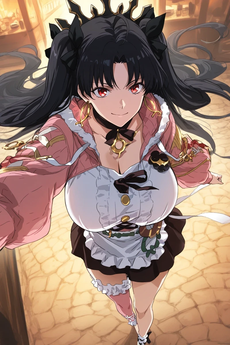 Ảnh hentai Ishtar khoe mông tròn quyến rũ