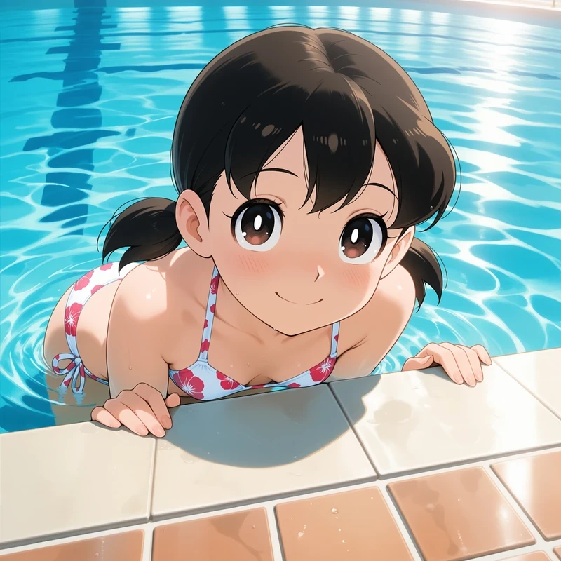 Ảnh hentai Shizuka lột đồ dâm đãng gợi cảm