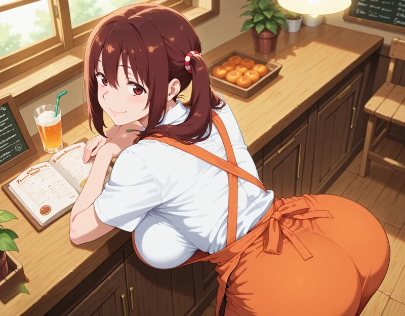 Ảnh hentai Umaru 4K khoe đít tròn mịn