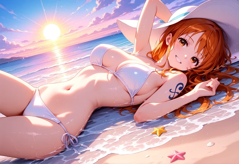 Anime khỏa thân vòng ba tròn đầy gợi cảm