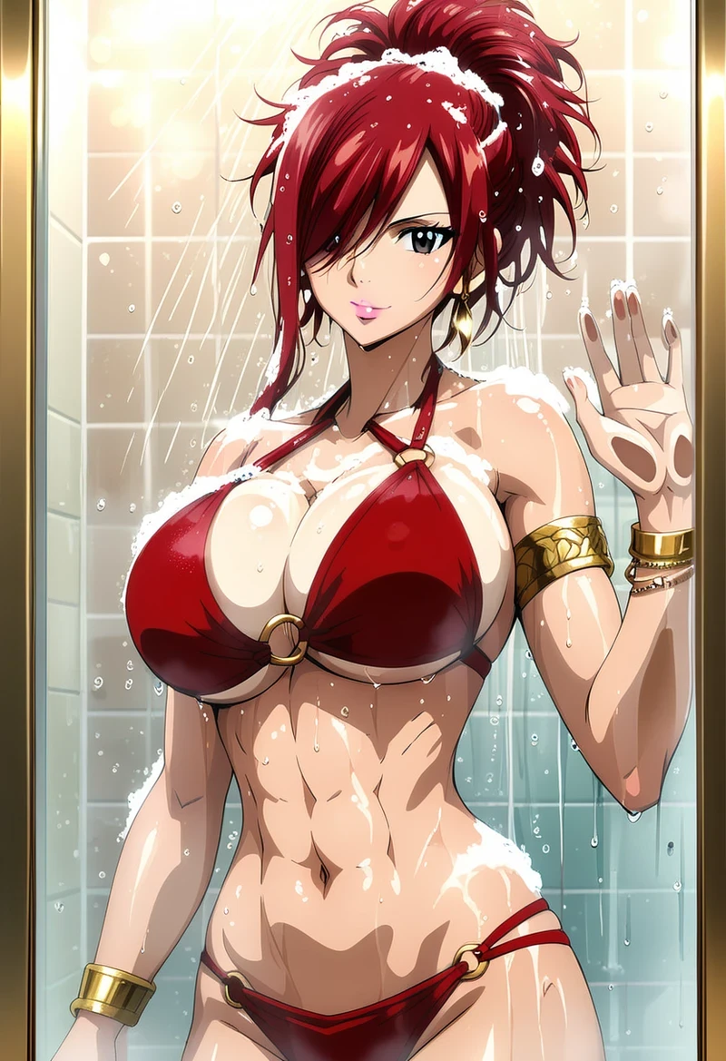 Erza sexy cởi đồ lộ vòng 3