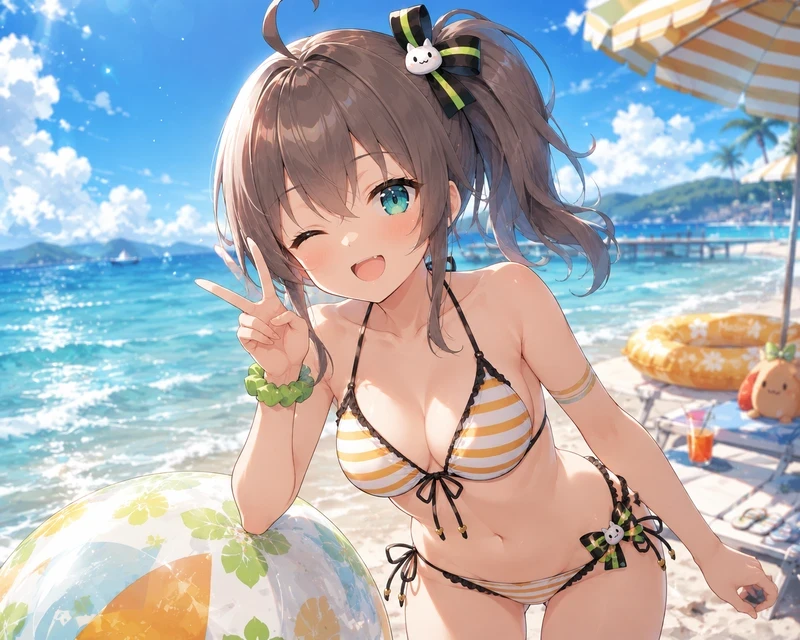 Gái anime cởi đồ vòng 1 to cuốn hút