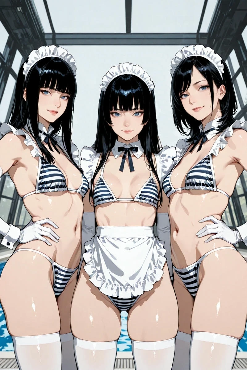 Hầu gái hentai ngọt ngào sâu lắng