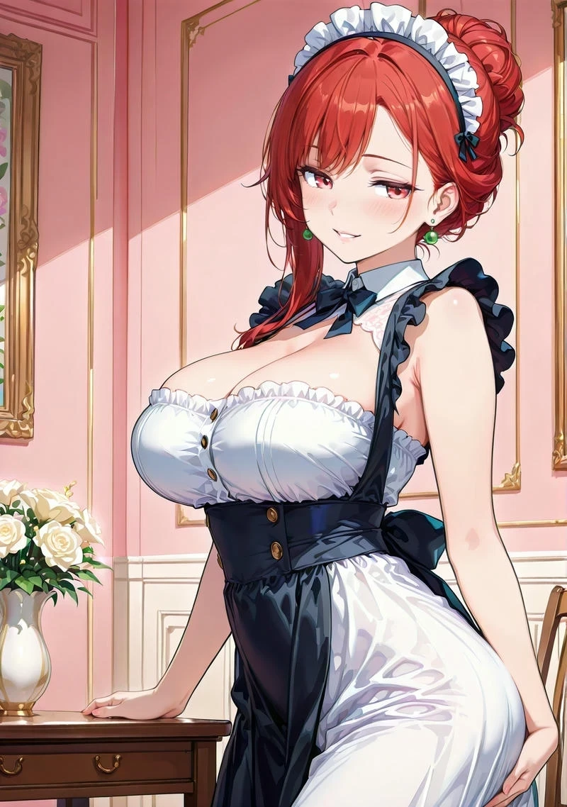 Hầu gái hentai nồng nàn tinh tế