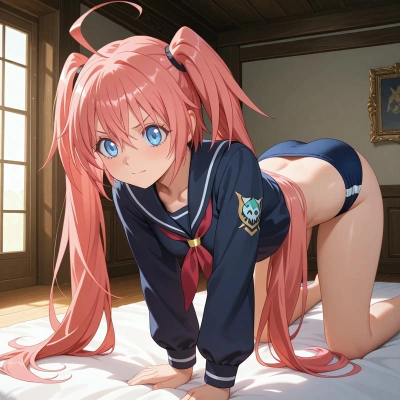 Hentai Milim nổi lên dáng vẻ gợi cảm mạnh mẽ