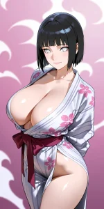 Hinata bikini mỏng manh để lộ vòng 1 nóng bỏng