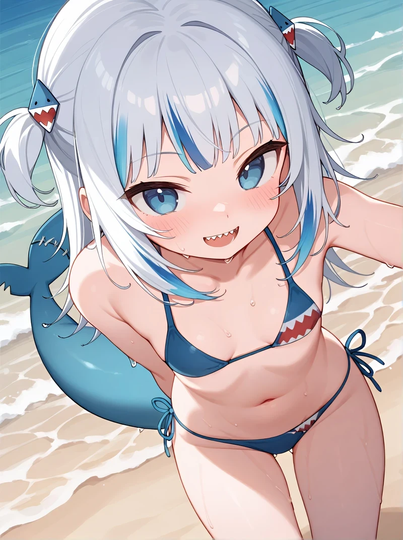 Hình Gawr Gura bikini gợi cảm full HD