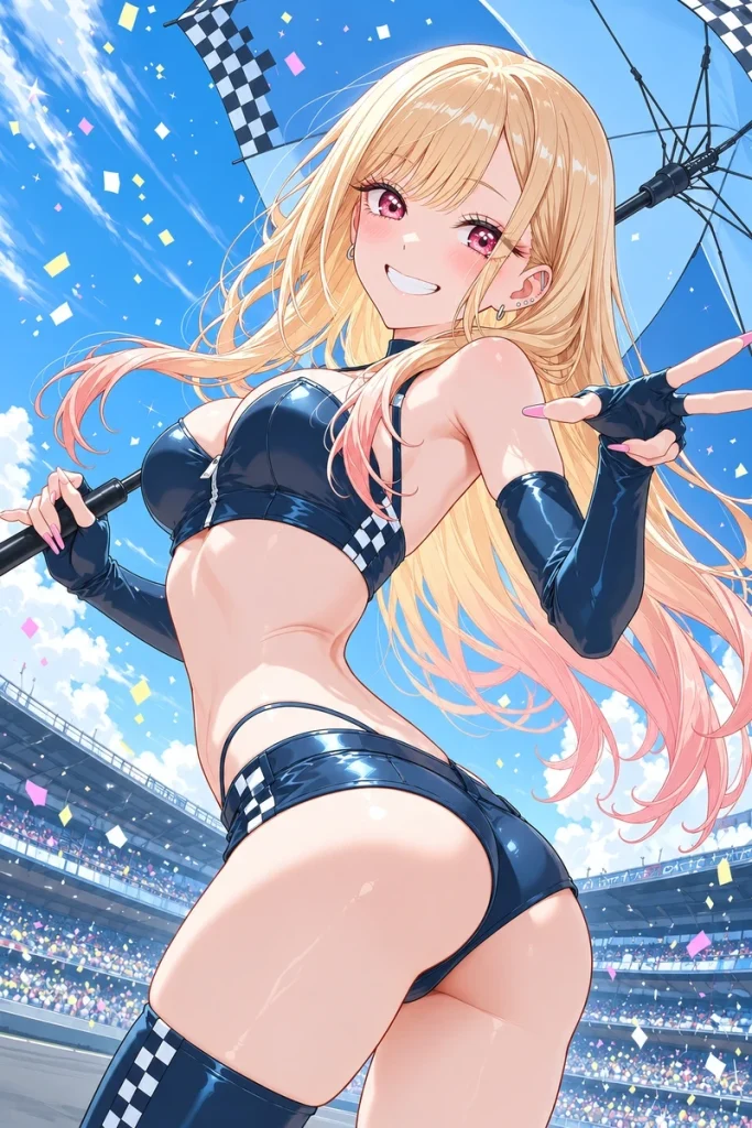 Hình Marin hentai mông đít tròn khủng gợi cảm